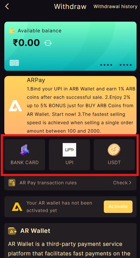 6 Club withdrawal processes